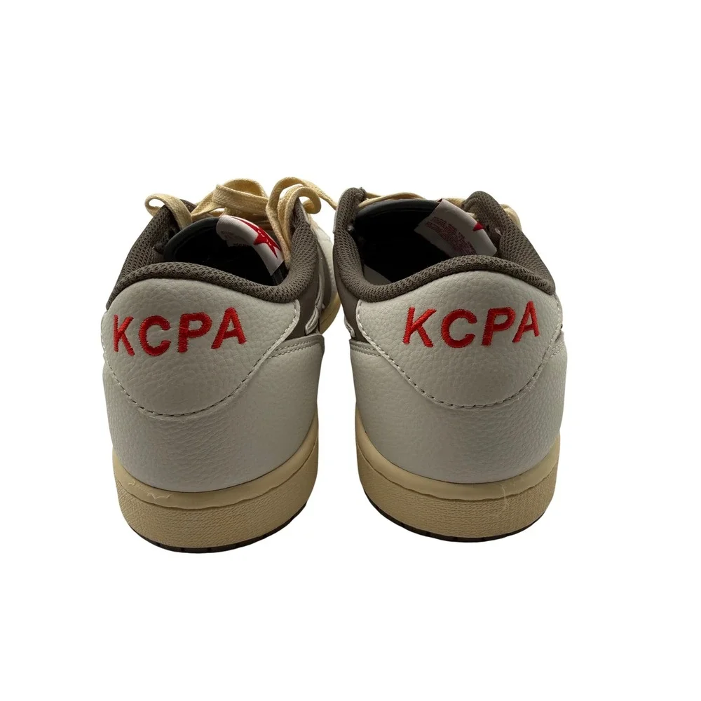 KCPA Star Low Sneakers Mens 11 Brown Cream Excellent Streetwear Skate Shoes